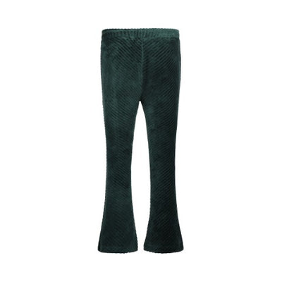 Koko Noko W24 Trousers flared Dark green Q52961-37