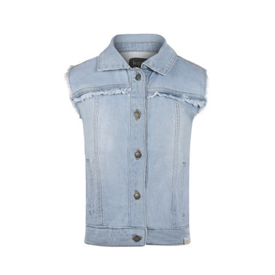 Koko Noko S24 Jeans jacket sleeveless Blue jeans R50905-37