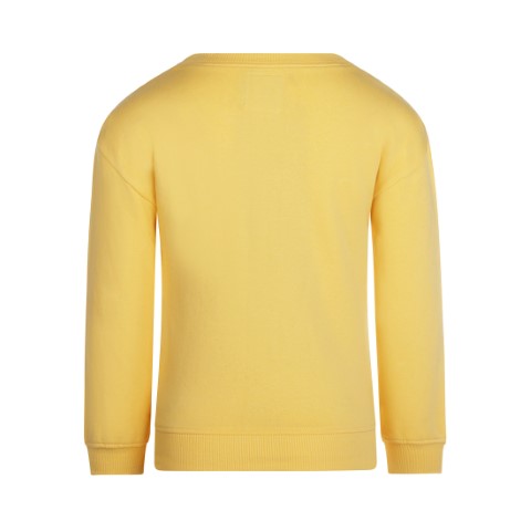 Koko Noko S24 Sweater with crewneck ls Yellow R50936-37