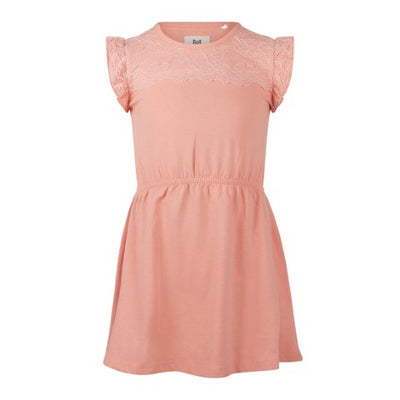 Koko Noko S24 Dress ss Coral pink R50981-37