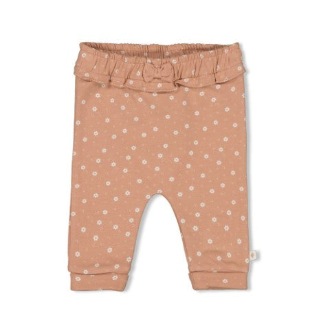 Feetje S24 Broek AOP - Strawberry Fields Hazelnoot S2415 52202106