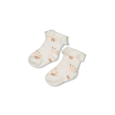Feetje S24 Sok - Bloom With Love Offwhite S2417 50400278