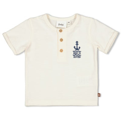 Feetje S24 T-shirt - Let's Sail Offwhite S2418 51700841