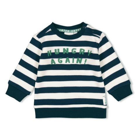 Feetje S24 Sweater streep - Later Gator Marine S2420 51602299