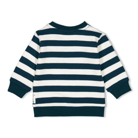 Feetje S24 Sweater streep - Later Gator Marine S2420 51602299