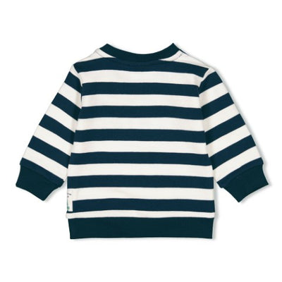 Feetje S24 Sweater streep - Later Gator Marine S2420 51602299