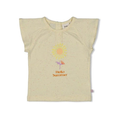 Feetje S24 T-shirt - Sunny Side Up l.Geel S2435 51700894