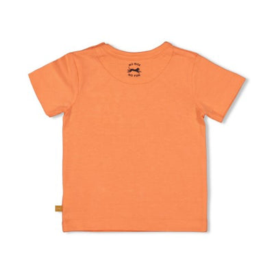 Feetje S24 T-shirt - Checkmate Neon Oranje S2436 51700884