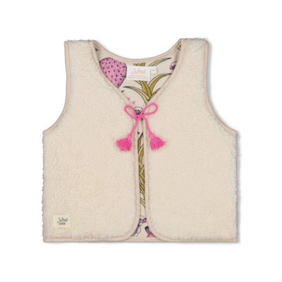 Jubel S24 Gilet Teddy - Dream About Summer Offwhite S24J1 91200010
