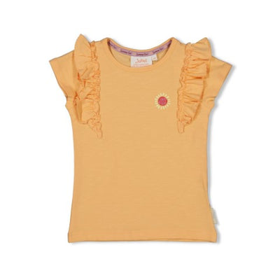 Jubel S24 T-shirt - Sunny Side Up Abrikoos S24J2 91700374