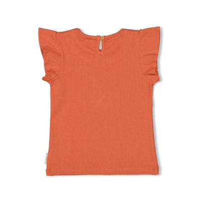 Jubel S24 T-shirt - Sunny Side Up Terracotta S24J2 91700376