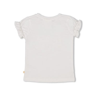 Jubel S24 T-shirt - Sunny Side Up Wit S24J2 91700378