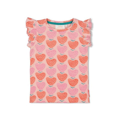 Jubel S24 T-shirt AOP - Berry Nice l.Roze S24J3 91700384