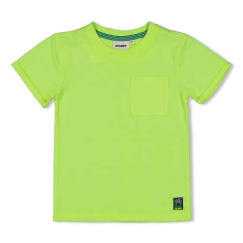 Sturdy S24 T-shirt - Gone Surfing Lime S24S2 71700422