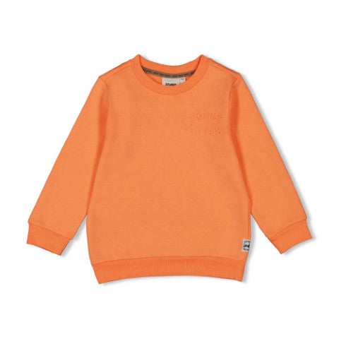 Sturdy S24 Sweater - Checkmate Neon Oranje S24S3 71600560