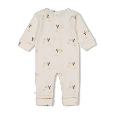 Feetje S25 Pak omslagvoet AOP rib - Special Delivery Offwhite S2511 50700157