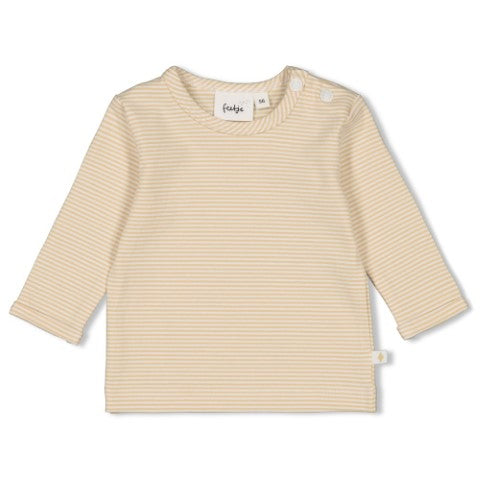 Feetje S25 Longsleeve streep - Special Delivery Zand S2511 51602502