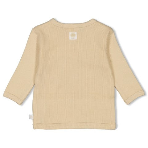 Feetje S25 Overslagshirt rib - Special Delivery Creme S2511 51602503