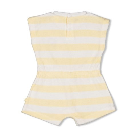 Feetje S25 Playsuit streep badstof - Sunshine Geel S2527 51100095