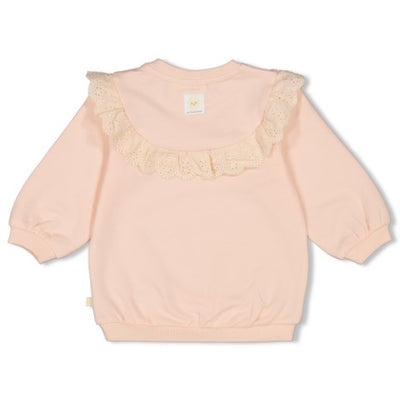 Feetje S25 Sweater ruches - Sunshine Abrikoos S2527 51602541