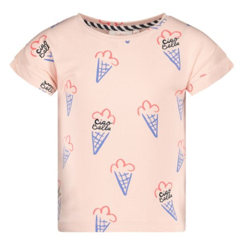Jubel S25 T-shirt AOP - Ciao Bella Roze S25J1 91700395