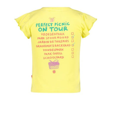 Jubel S25 T-shirt - Picknick Perfect Geel S25J2 91700420
