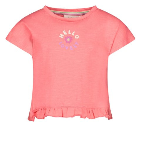 Jubel S25 T-shirt - Picknick Perfect Koraal S25J2 91700423