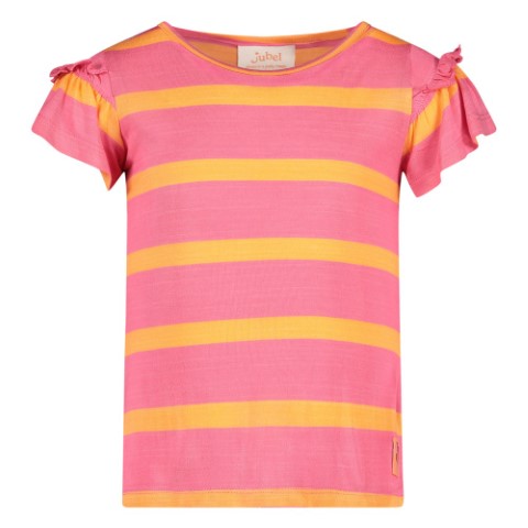 Jubel S25 T-shirt streep - Samba Shake Roze S25J3 91700406