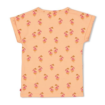 Jubel S25 T-shirt AOP - Samba Shake Neon Oranje S25J3 91700407