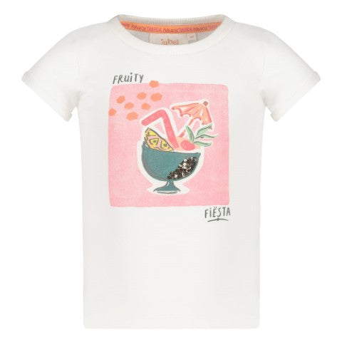 Jubel S25 T-shirt - Samba Shake Offwhite S25J3 91700408