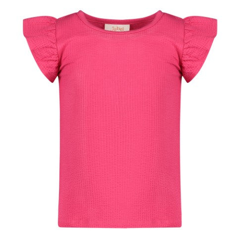 Jubel S25 T-shirt ruches - Samba Shake Fuchsia S25J3 91700409
