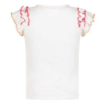 Jubel S25 T-shirt ruches - Samba Shake Offwhite S25J3 91700412