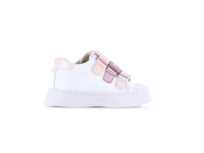 Shoesme s24 Sneaker white Pink SH23S016-A