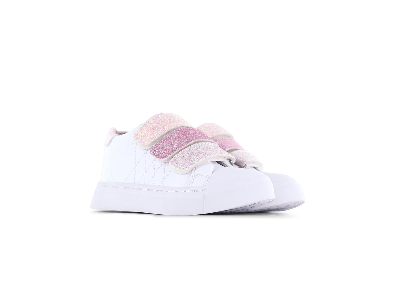 Shoesme s24 Sneaker white Pink SH23S016-A