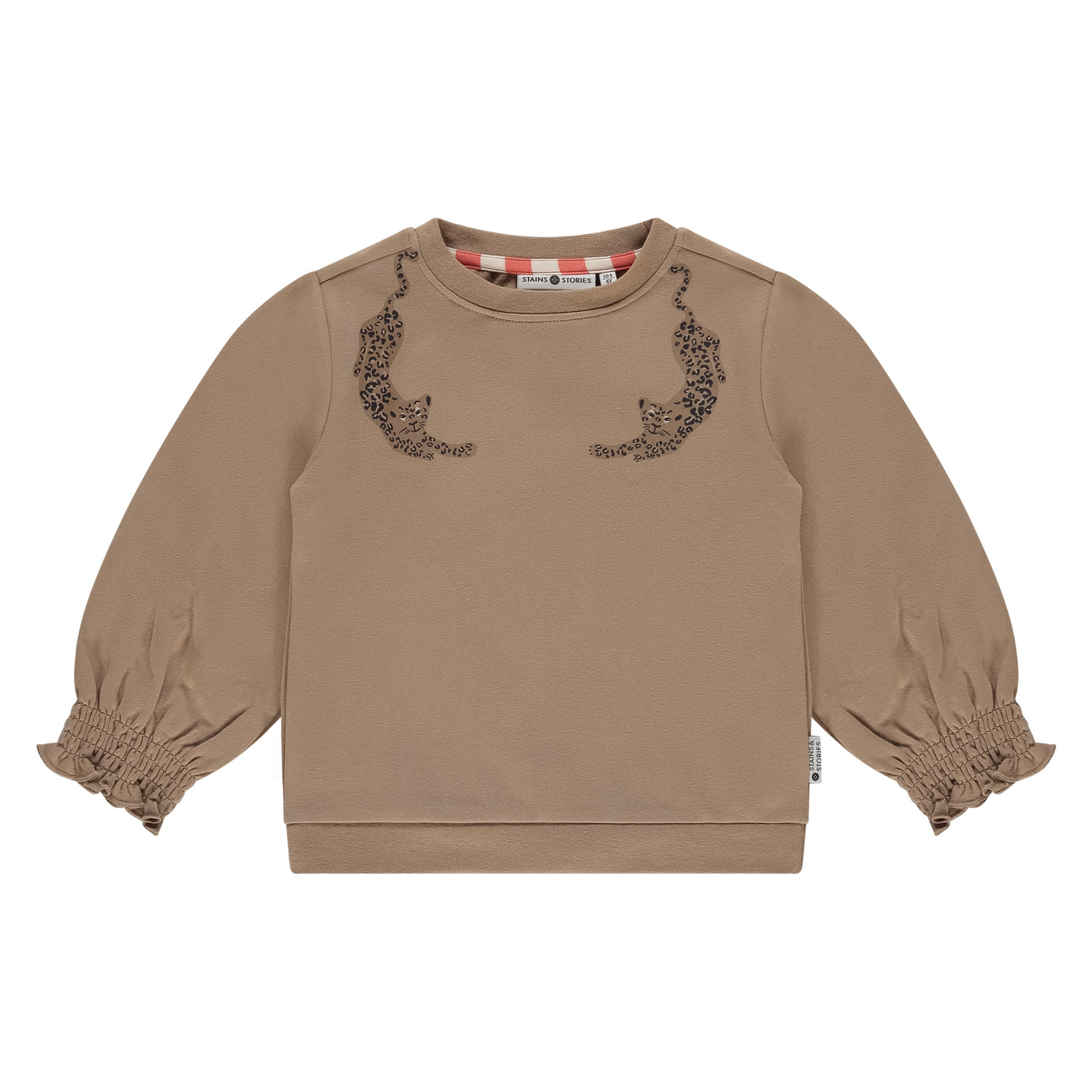 Stains & Stories W25 girls sweatshirt Pullovers and cardigans caramel SSA25408456
