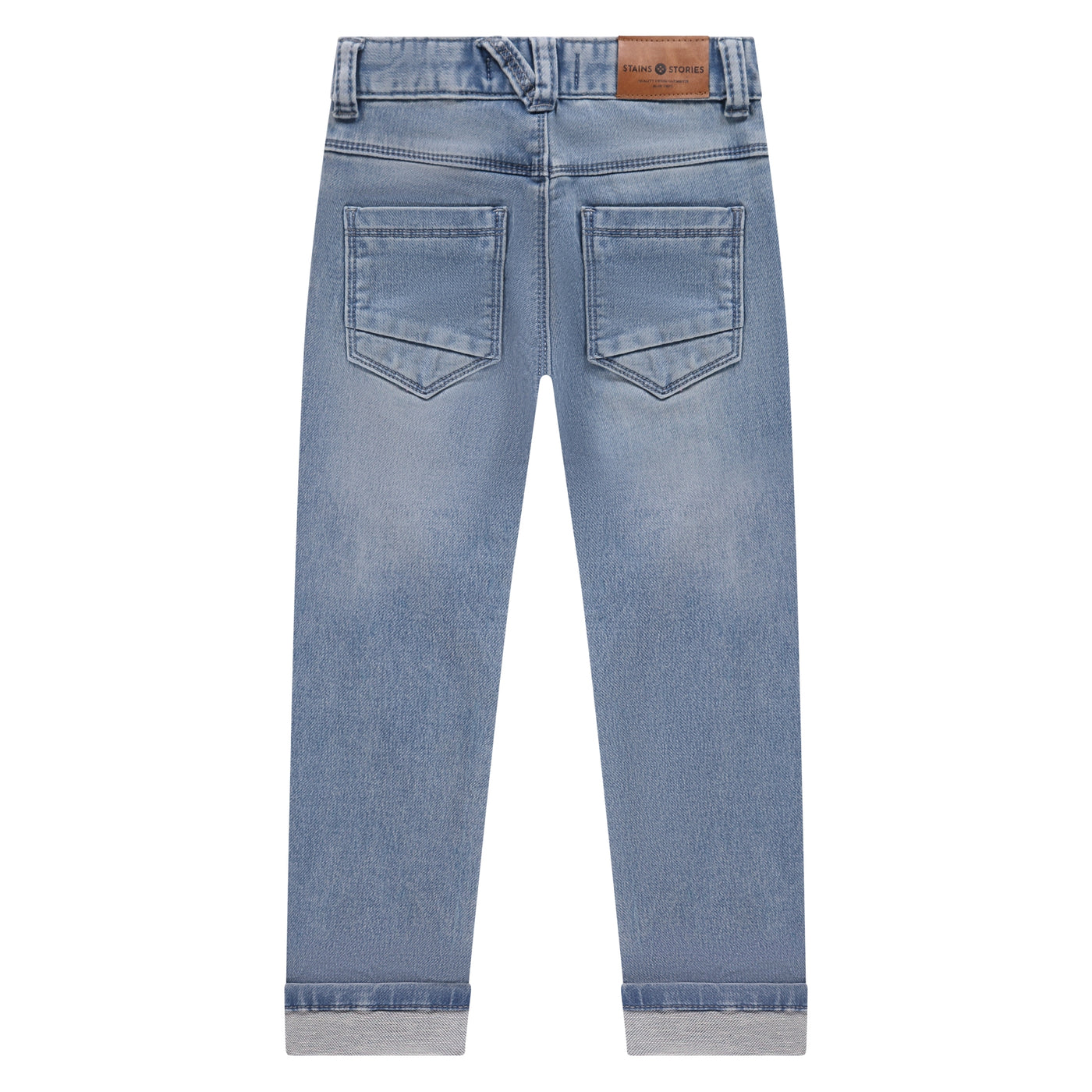 Stains & Stories W25 boys jogg denim Jeans mid blue denim SSA25407253
