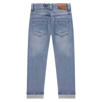 Stains & Stories W25 boys jogg denim Jeans mid blue denim SSA25407253