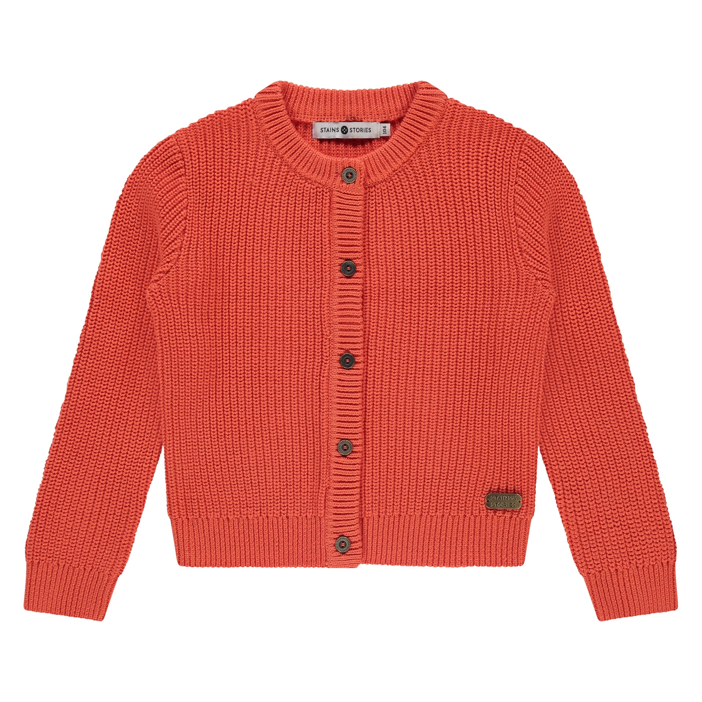 Stains & Stories W25 girls cardigan Pullovers and cardigans grapefruit SSA25408350