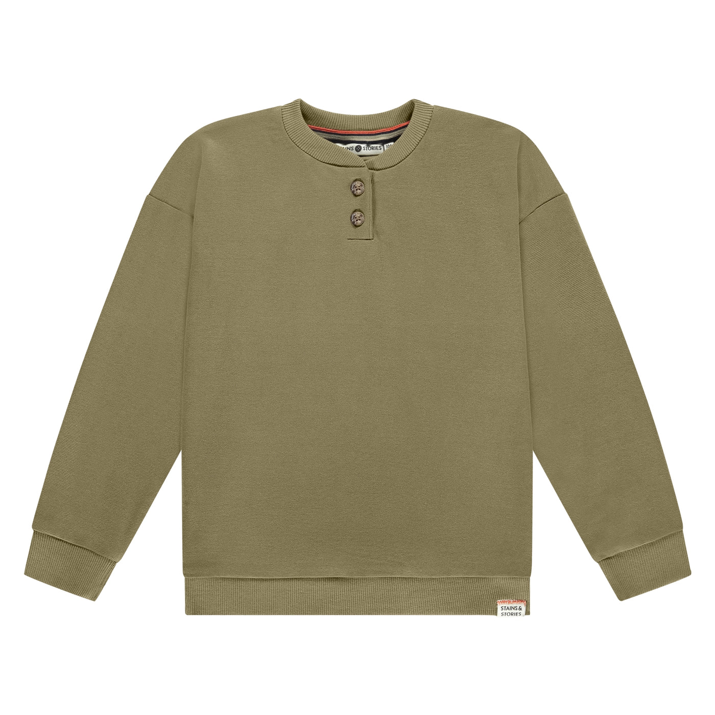 Stains & Stories W25 boys t-shirt long sleeve T-shirts, polos and tops army SSA25407659
