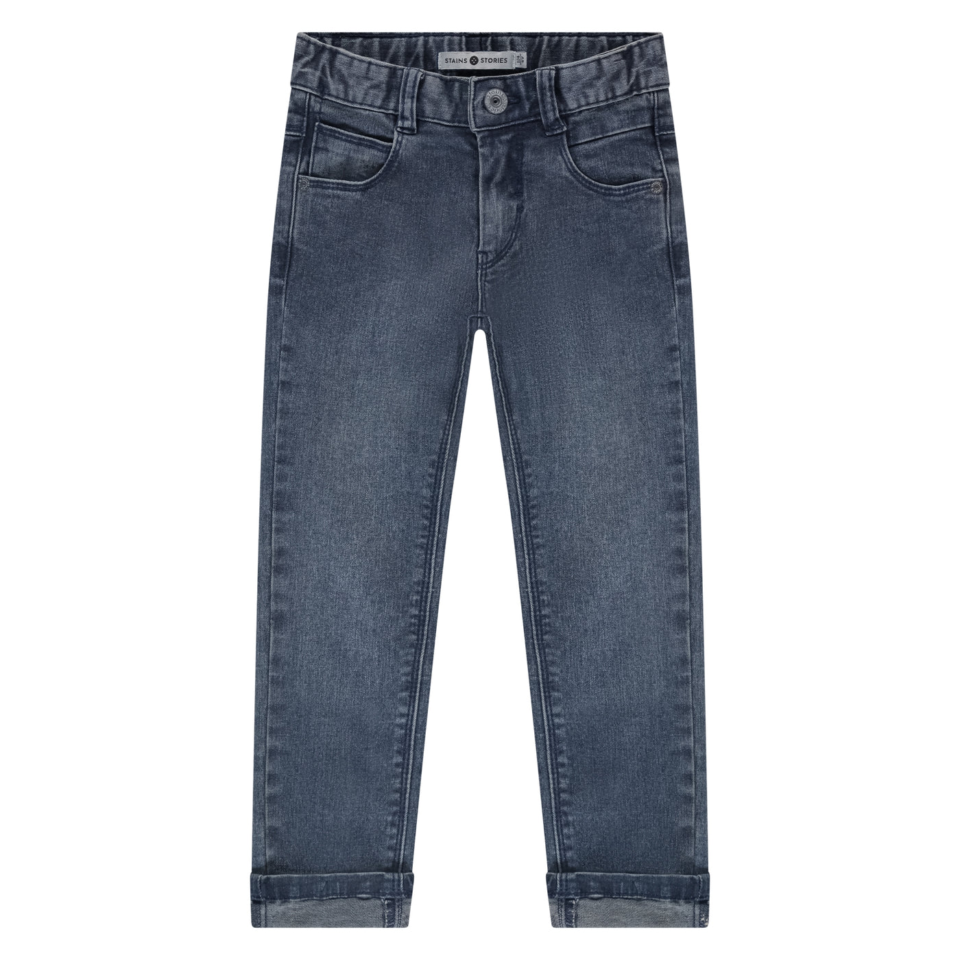 Stains & Stories W25 boys denim Jeans dark blue denim SSA25407251