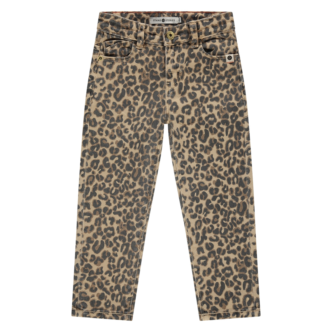 Stains & Stories W25 girls pants wide leg Pants beige SSA25408254