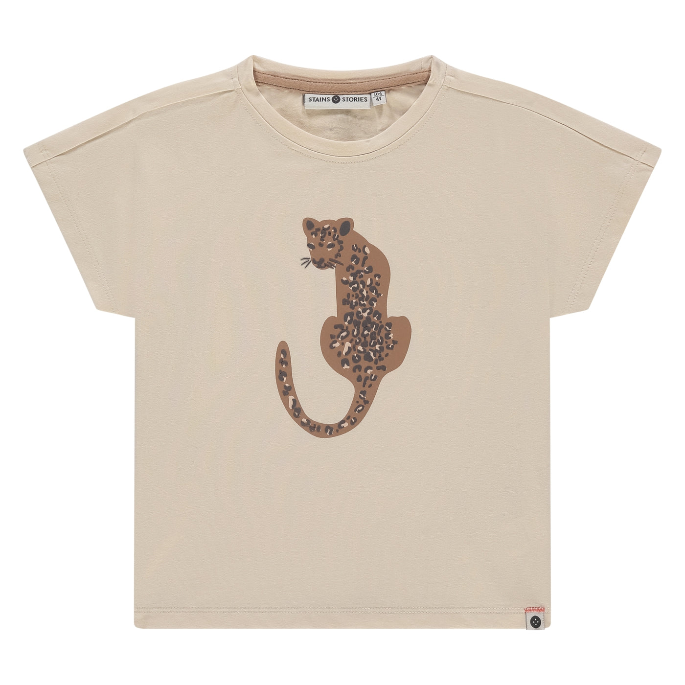 Stains & Stories W25 girls t-shirt short sleeve T-shirts, polos and tops cream SSA25408650