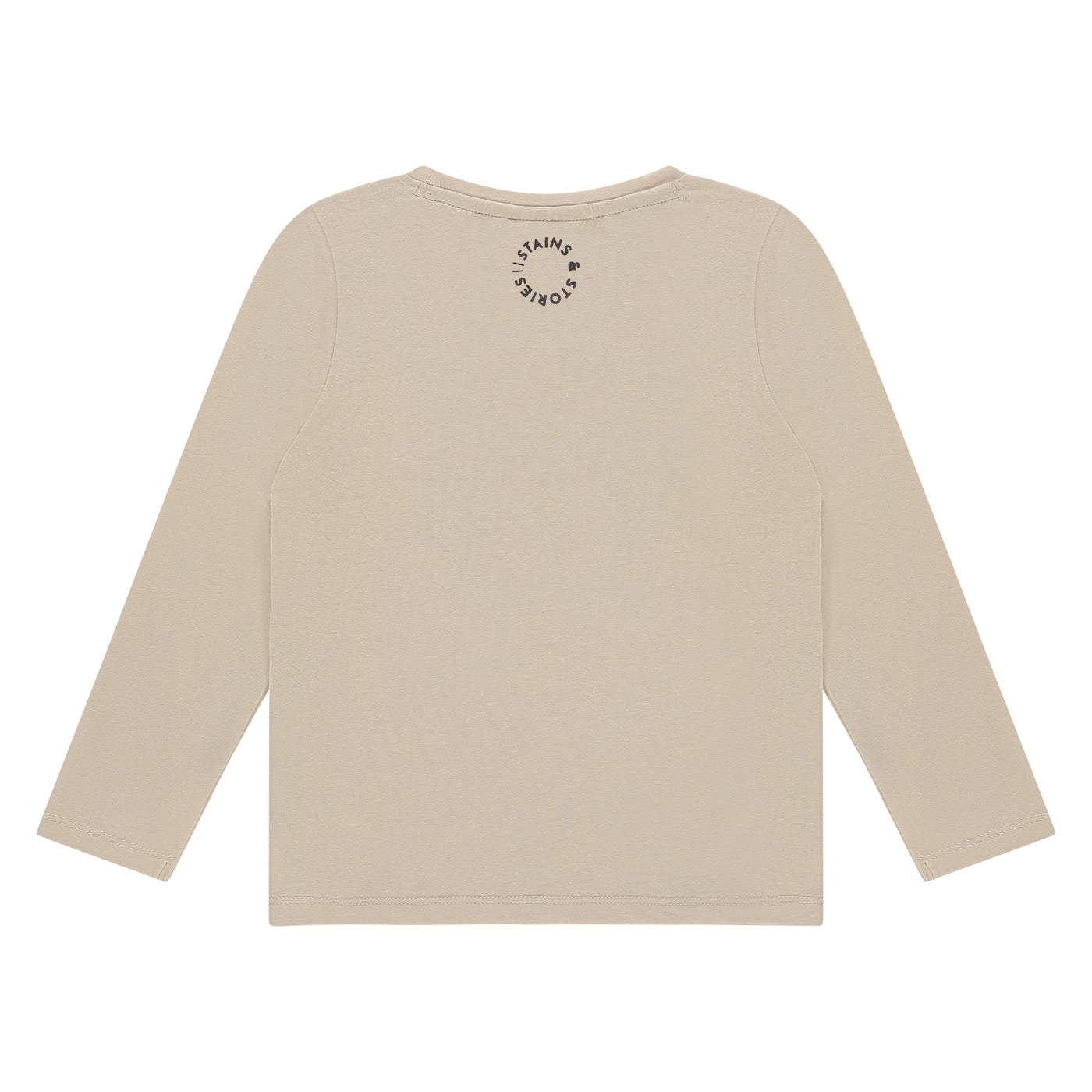 Stains & Stories W25 girls t-shirt long sleeve T-shirts, polos and tops cream SSA25408654