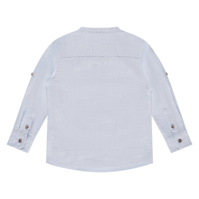 Stains and Stories S25 boys shirt long sleeve light blue SSA25207521