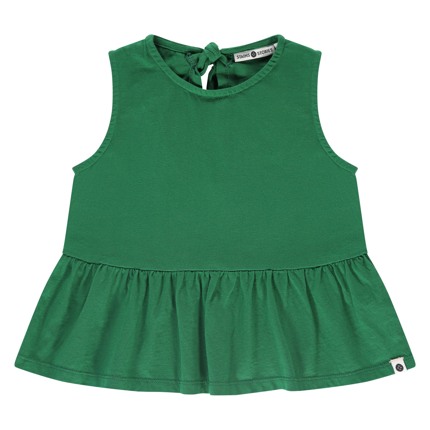 Stains and Stories S25 girls t-shirt sleeveless grass SSA25208634