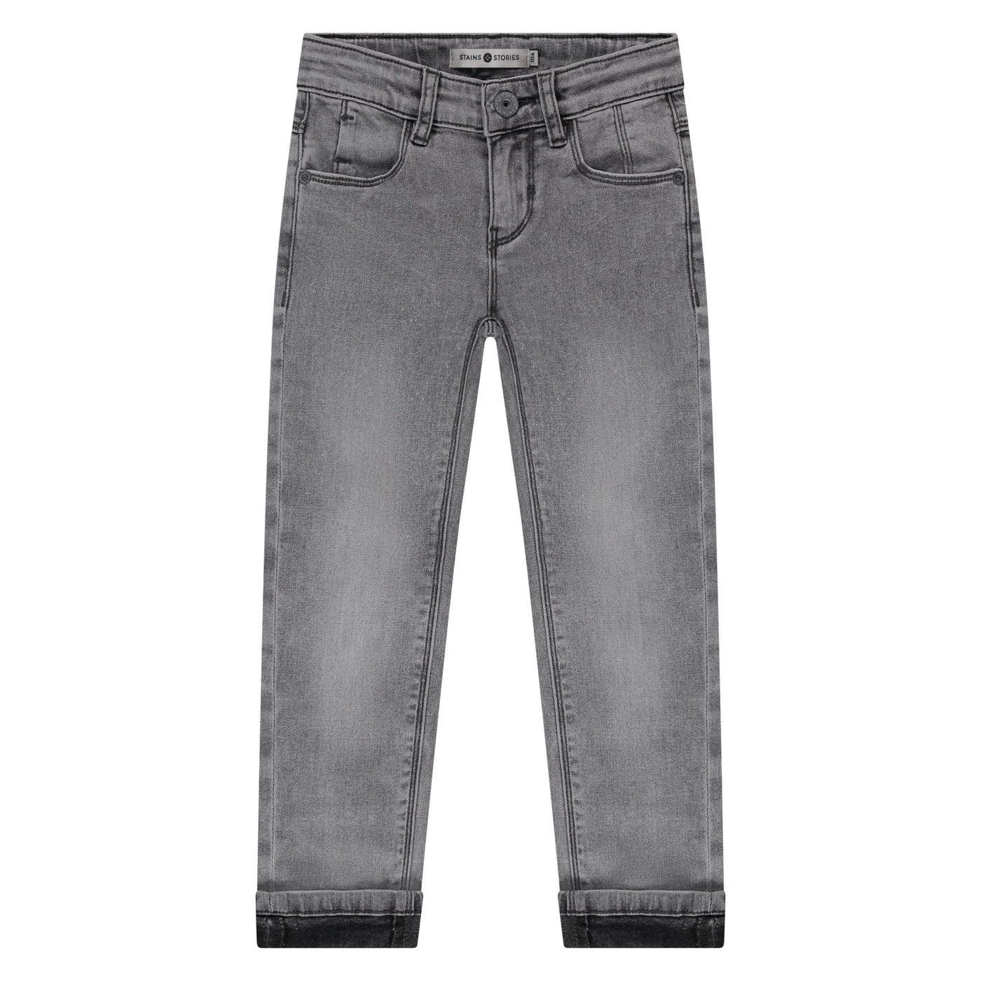Stains & Stories W25 Jeans boys denim mid grey denim SSA25507275 SSA-00082