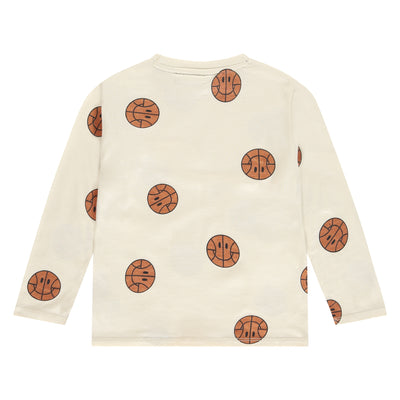 Stains & Stories W25 T-shirts, polos and tops boys t-shirt long sleeve off white SSA25507675 SSA-00024