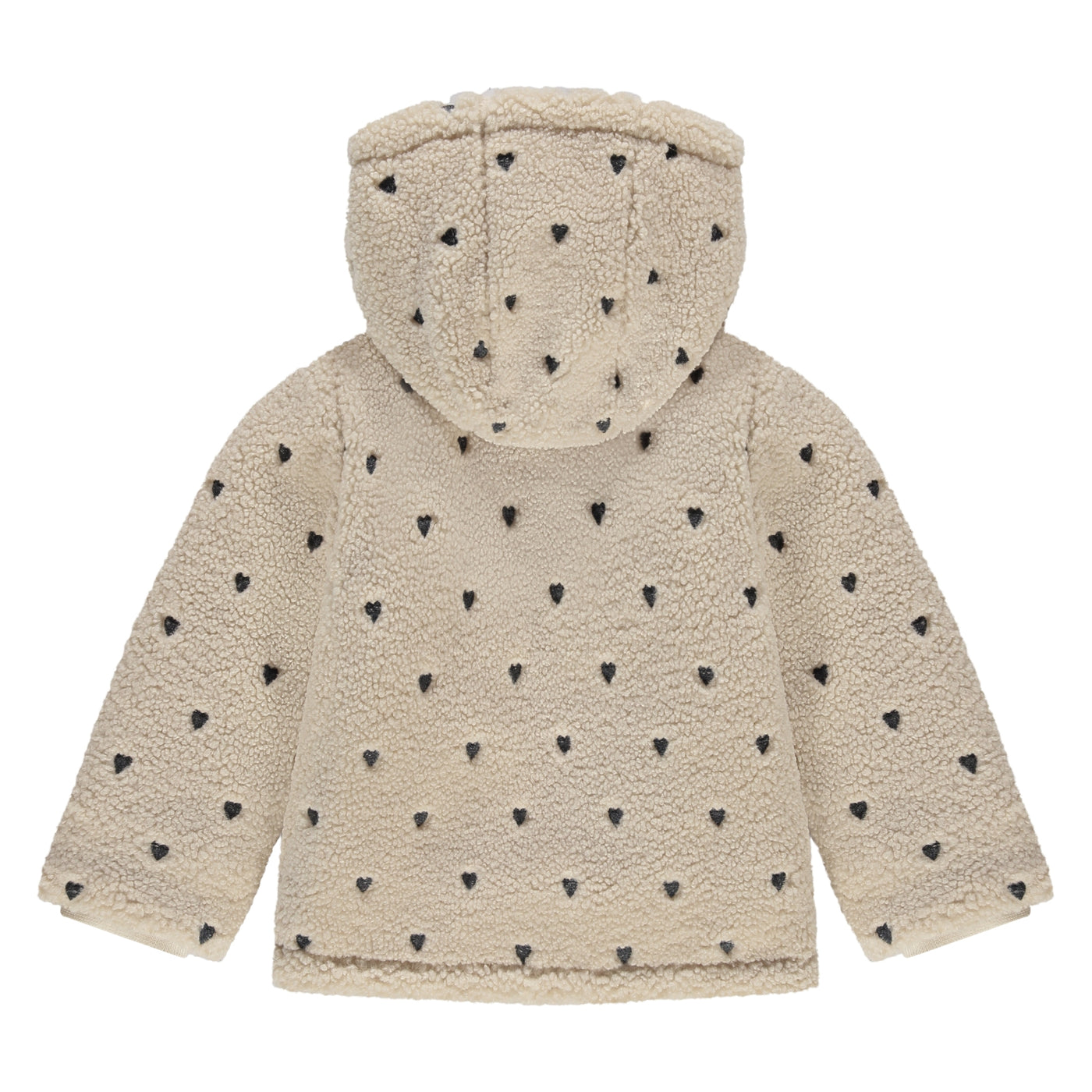 Stains & Stories W25 Outdoor Jackets girls winter teddy jacket beige SSA25508172 SSA-00074