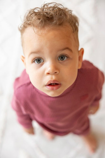 Feetje Wafelpyjama - Family Limited Edition Berry 305578