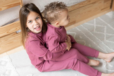 Feetje Wafelpyjama - Family Limited Edition Berry 305578